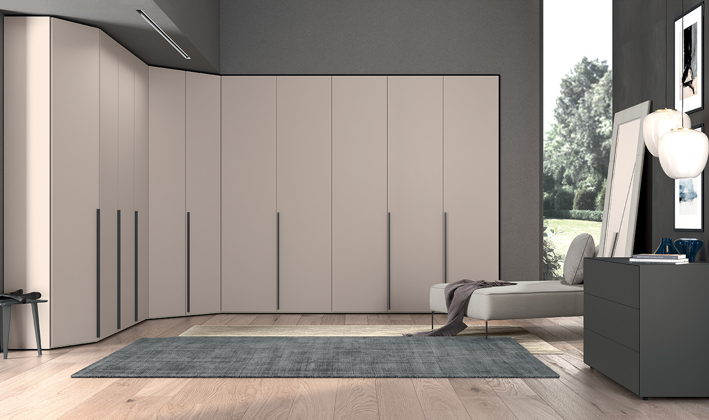 Armadio Angolare Concreta