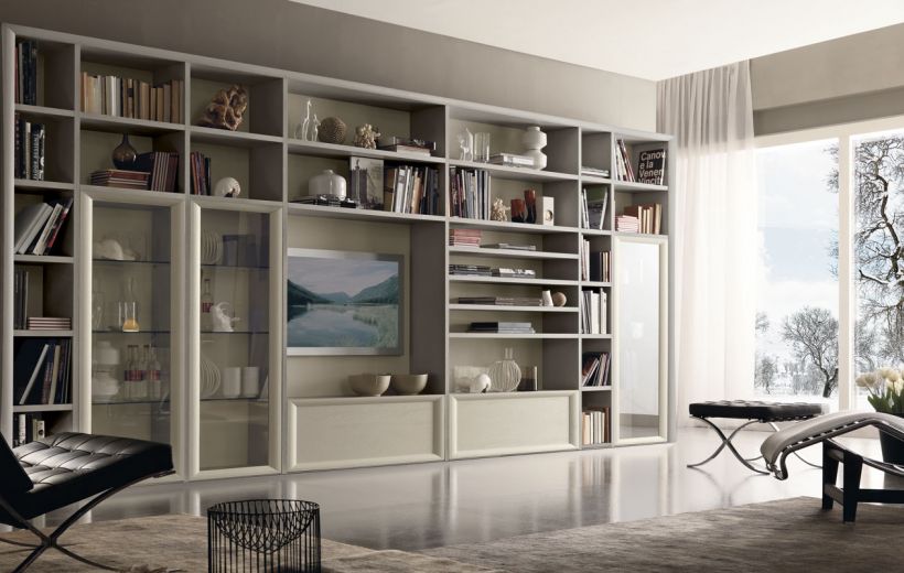 Pareti Attrezzate e Librerie
